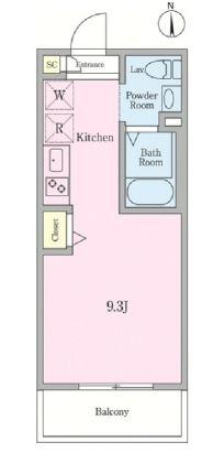 デザインメゾン目白台間取り図