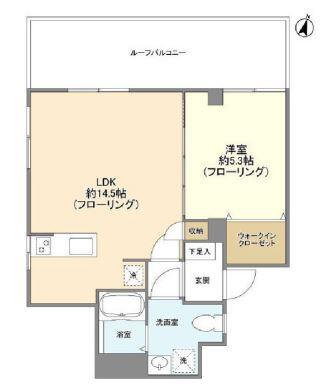 秀和弥生町レジデンス間取り図