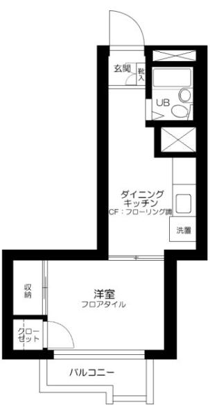 芙蓉マンション間取り図