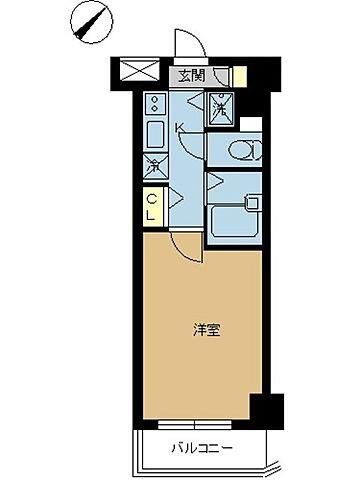 スカイコート後楽園第5間取り図