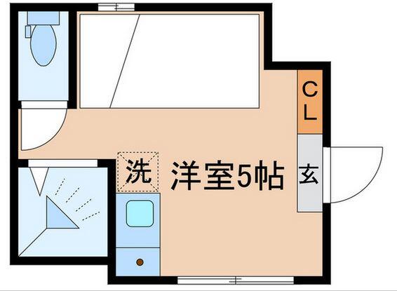 flat Q（フラットQ）間取り図