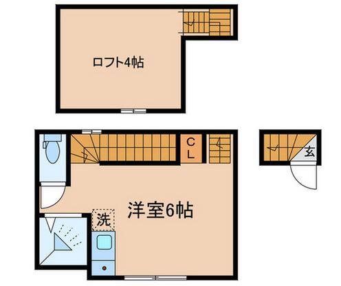 flat Q（フラットQ）間取り図