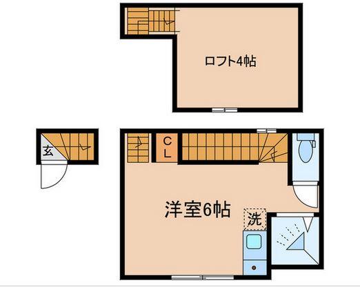 flat Q（フラットQ）間取り図