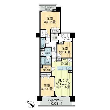 ヒルズ目白台間取り図