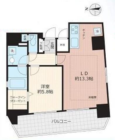 クレイシア文京春日間取り図