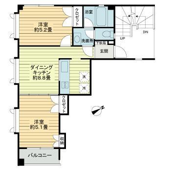レジデンシア本駒込間取り図
