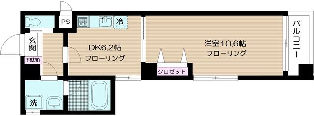 アネシス白山間取り図