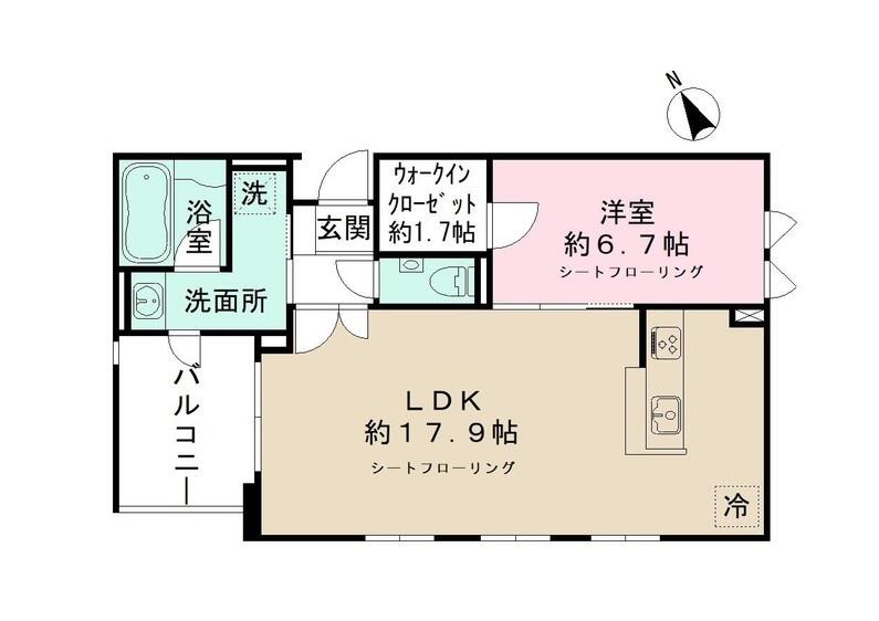 アギー弥生間取り図