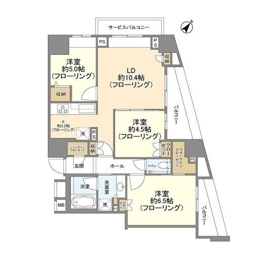 ブランズ文京本駒込六丁目間取り図