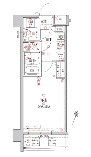 アルテシモ　ルーナ間取り図