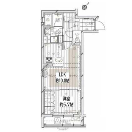 REGALIZ文京大塚（レガリス文京大塚） 301号室 間取り図