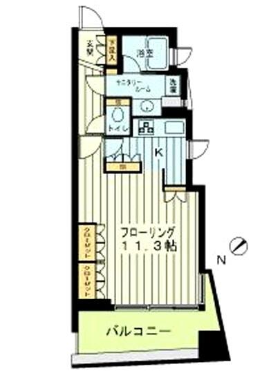 アクシルコート御茶ノ水間取り図