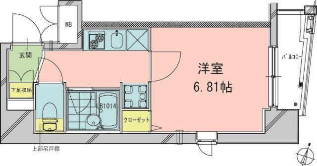 本郷エーワン東大前 701号室 間取り図