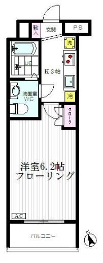 モトパーク御茶ノ水間取り図