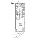 シーズンフラッツ文京東大前 間取り図