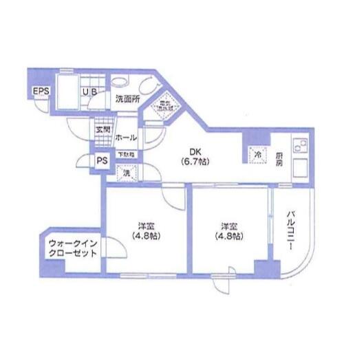 SUNNY SIDE KIB間取り図