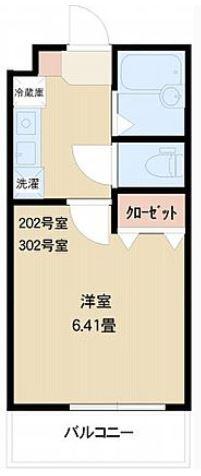 パクス飯田橋間取り図