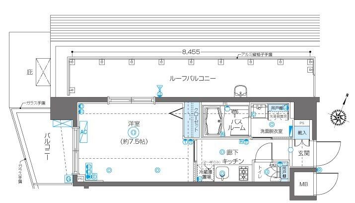 フェニックス飯田橋間取り図