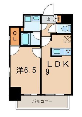 ラフィーネ音羽　西棟間取り図