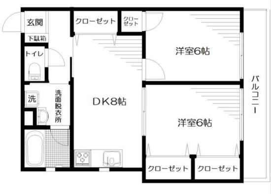 サンピア白山間取り図