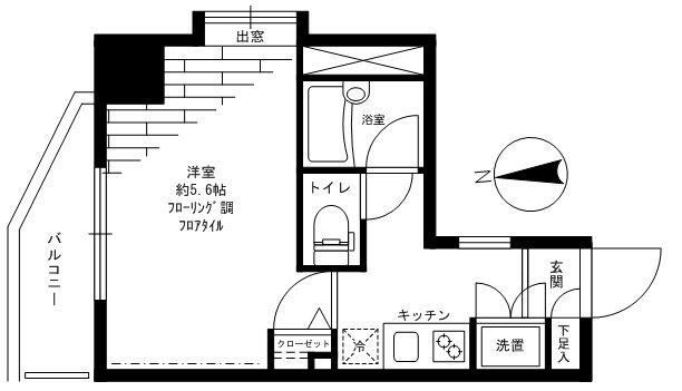 パレステュディオ文京南間取り図