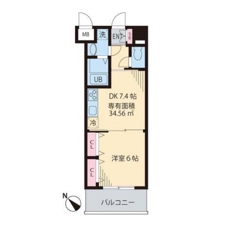 ルーチェ茗荷谷間取り図