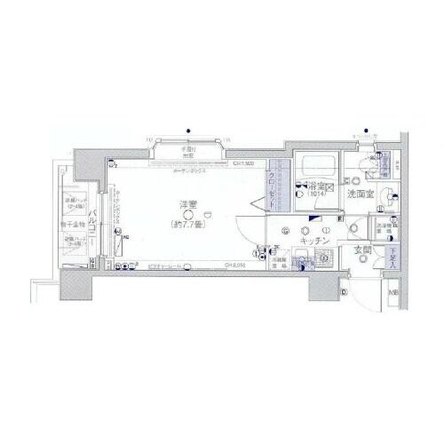 パレステュディオ小石川後楽園間取り図