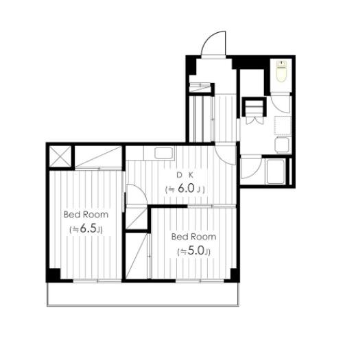 マンション檀間取り図
