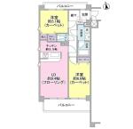 ボヌール目白台 間取り図