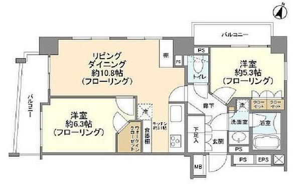 アトラスアベニュー文京大塚間取り図