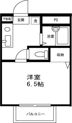 ロワール西片間取り図