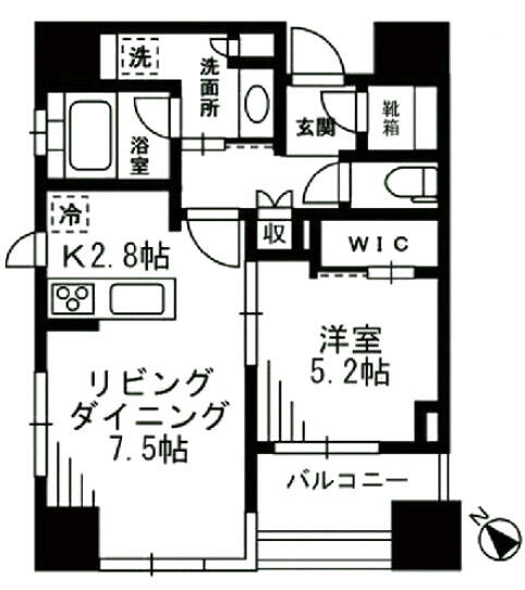 クオリア文京根津間取り図