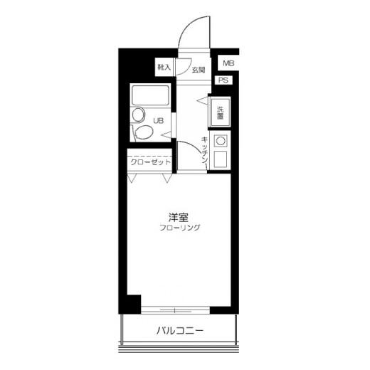 アドリーム千駄木間取り図