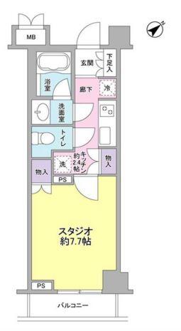 サンピエス根津間取り図