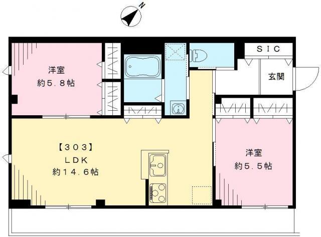 レイレ ラヴィ間取り図