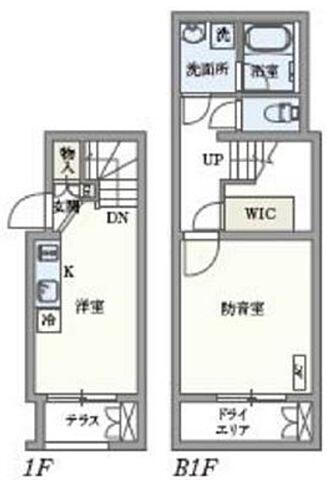 PASEO白山II間取り図