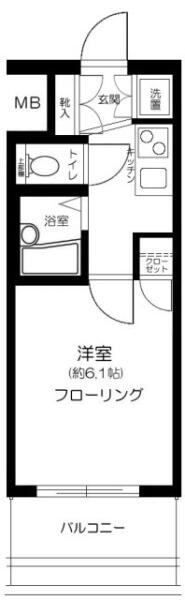 シンシア護国寺間取り図