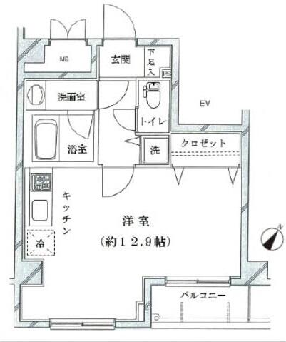 コンフォラス千石間取り図