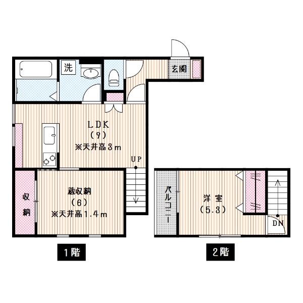 ルマ小日向間取り図