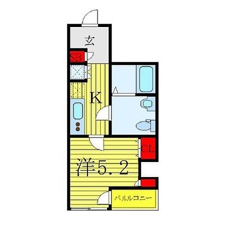 セントグレース白山間取り図