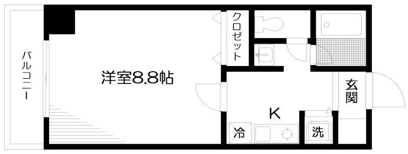 サンピア西須賀間取り図