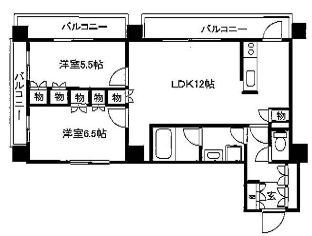 レジディア文京音羽間取り図