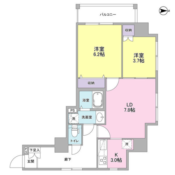 アイビス間取り図