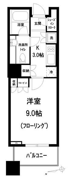 アトラスタワー茗荷谷間取り図