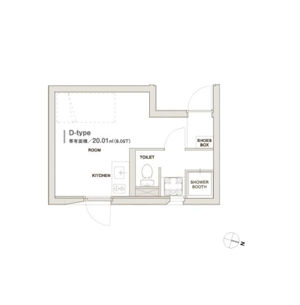 モデリアデイズ護国寺間取り図