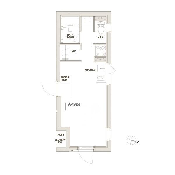 モデリアデイズ護国寺間取り図