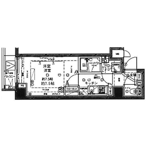 ステージファースト後楽園間取り図