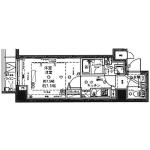 ステージファースト後楽園 間取り図