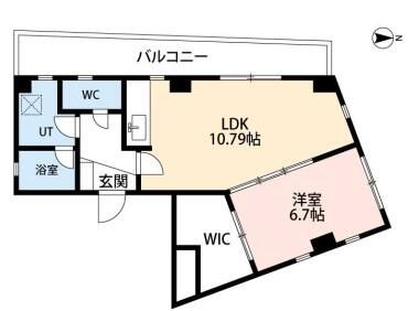 Hakusan HDC Flat（白山HDCフラット）間取り図