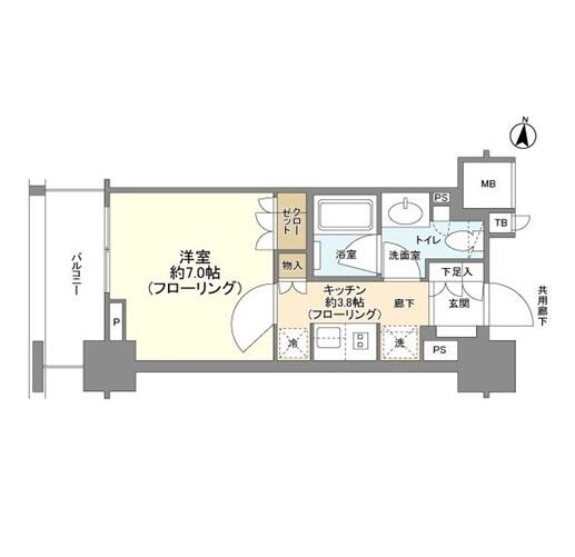 ブランズ文京本郷一丁目間取り図